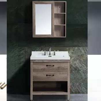 Комплект мебели для ванной Black&amp;White