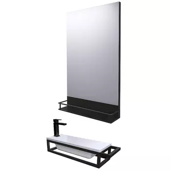 Комплект мебели для ванной Grossman