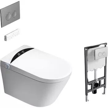 Комплект унитаза биде с инсталляцией Timo