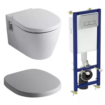 Комплект унитаза с инсталляцией Ideal Standard