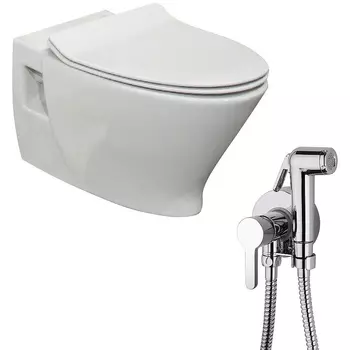 Комплект унитаза с гигиеническим душем Sanitana