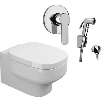 Комплект унитаза с гигиеническим душем Sanitana