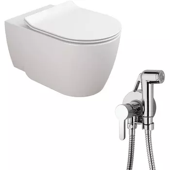 Комплект унитаза с гигиеническим душем Sanitana