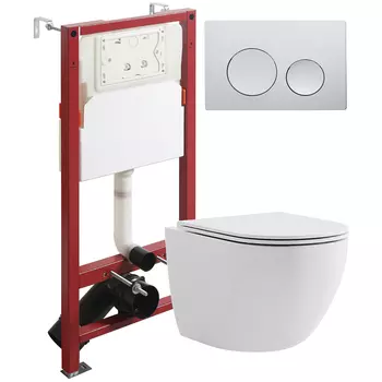 Комплект унитаза с инсталляцией Agger