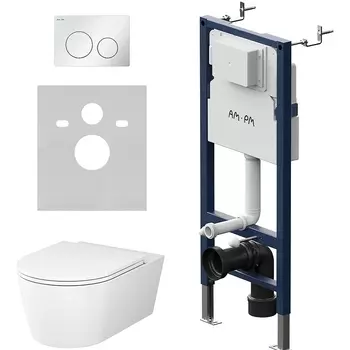 Комплект унитаза с инсталляцией AM.PM