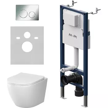 Комплект унитаза с инсталляцией AM.PM