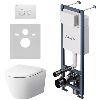 Комплект унитаза с инсталляцией AM.PM