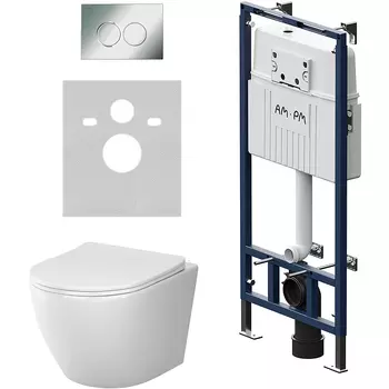 Комплект унитаза с инсталляцией AM.PM