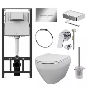 Комплект унитаза с инсталляцией AM.PM