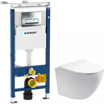 Комплект унитаза с инсталляцией Aquatek