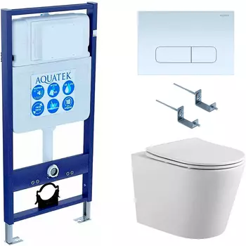 Комплект унитаза с инсталляцией Aquatek
