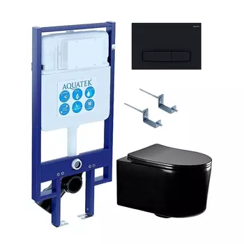 Комплект унитаза с инсталляцией Aquatek