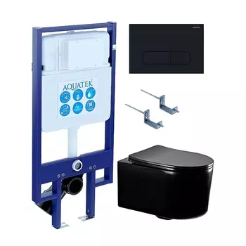 Комплект унитаза с инсталляцией Aquatek