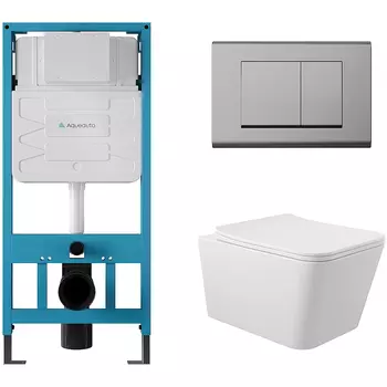 Комплект унитаза с инсталляцией Aqueduto