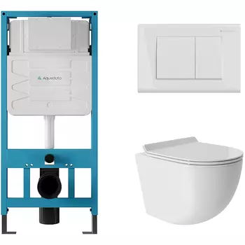 Комплект унитаза с инсталляцией Aqueduto