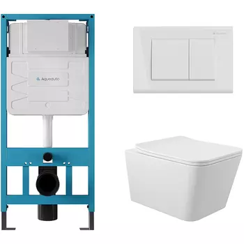 Комплект унитаза с инсталляцией Aqueduto