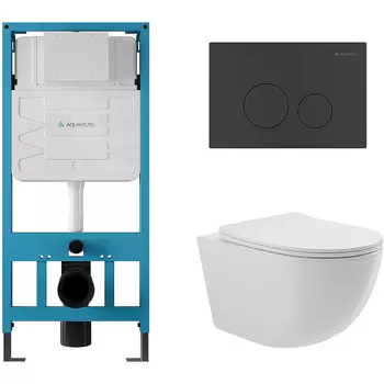 Комплект унитаза с инсталляцией Aqueduto