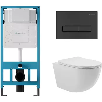 Комплект унитаза с инсталляцией Aqueduto