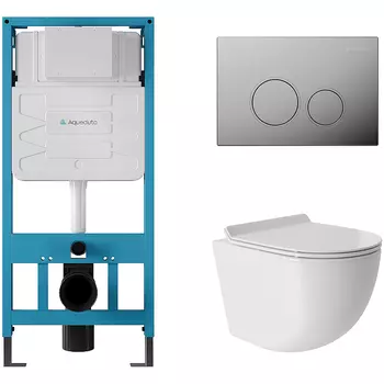 Комплект унитаза с инсталляцией Aqueduto