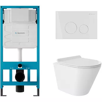 Комплект унитаза с инсталляцией Aqueduto