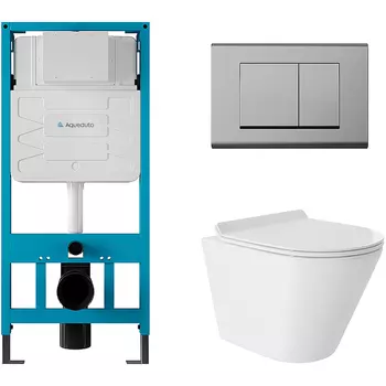 Комплект унитаза с инсталляцией Aqueduto