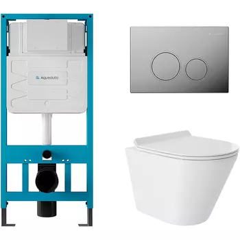 Комплект унитаза с инсталляцией Aqueduto