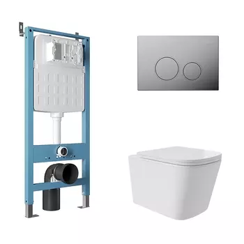 Комплект унитаза с инсталляцией Aqueduto