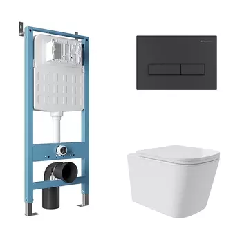 Комплект унитаза с инсталляцией Aqueduto