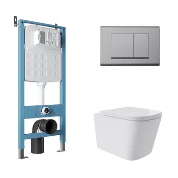 Комплект унитаза с инсталляцией Aqueduto