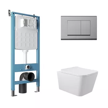Комплект унитаза с инсталляцией Aqueduto