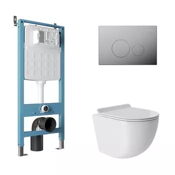 Комплект унитаза с инсталляцией Aqueduto