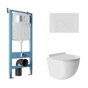 Комплект унитаза с инсталляцией Aqueduto