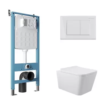Комплект унитаза с инсталляцией Aqueduto