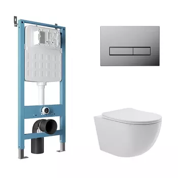 Комплект унитаза с инсталляцией Aqueduto