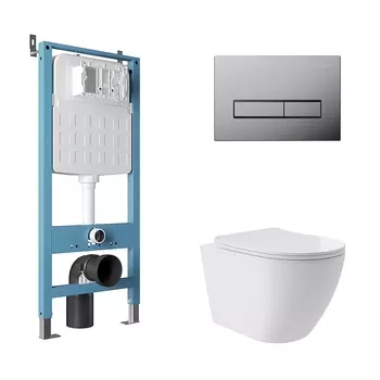 Комплект унитаза с инсталляцией Aqueduto