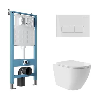 Комплект унитаза с инсталляцией Aqueduto