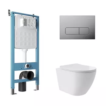 Комплект унитаза с инсталляцией Aqueduto