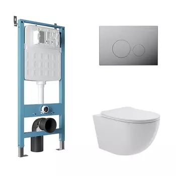 Комплект унитаза с инсталляцией Aqueduto