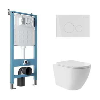Комплект унитаза с инсталляцией Aqueduto