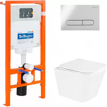 Комплект унитаза с инсталляцией BelBagno