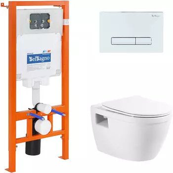 Комплект унитаза с инсталляцией BelBagno