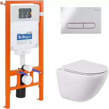 Комплект унитаза с инсталляцией BelBagno