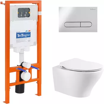 Комплект унитаза с инсталляцией BelBagno