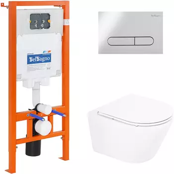 Комплект унитаза с инсталляцией BelBagno