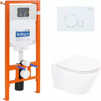 Комплект унитаза с инсталляцией BelBagno
