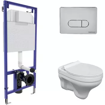 Комплект унитаза с инсталляцией Berges