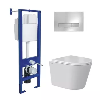 Комплект унитаза с инсталляцией Berges