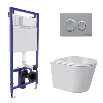 Комплект унитаза с инсталляцией Berges