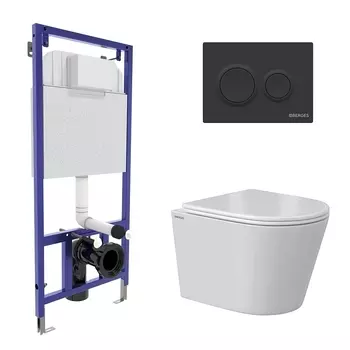 Комплект унитаза с инсталляцией Berges
