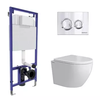 Комплект унитаза с инсталляцией Berges